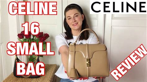 celine black strap bag|celine 16 bag review.